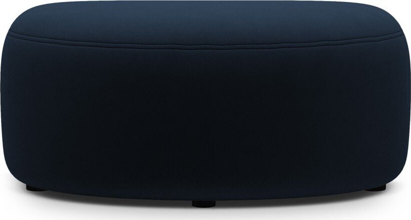 Modrá sametová podnožka Kate – Micadoni