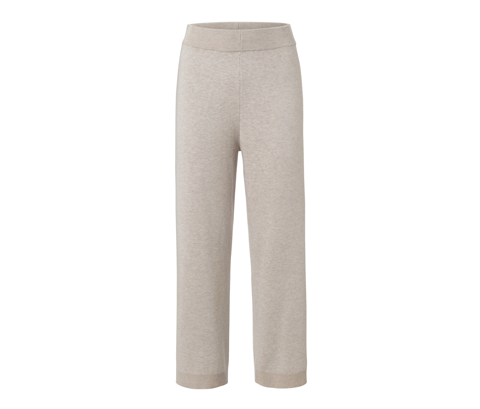 Tchibo - Pohodlné kalhoty z pleteniny - pro ženy - vel. L 44/46 - barva: béžová