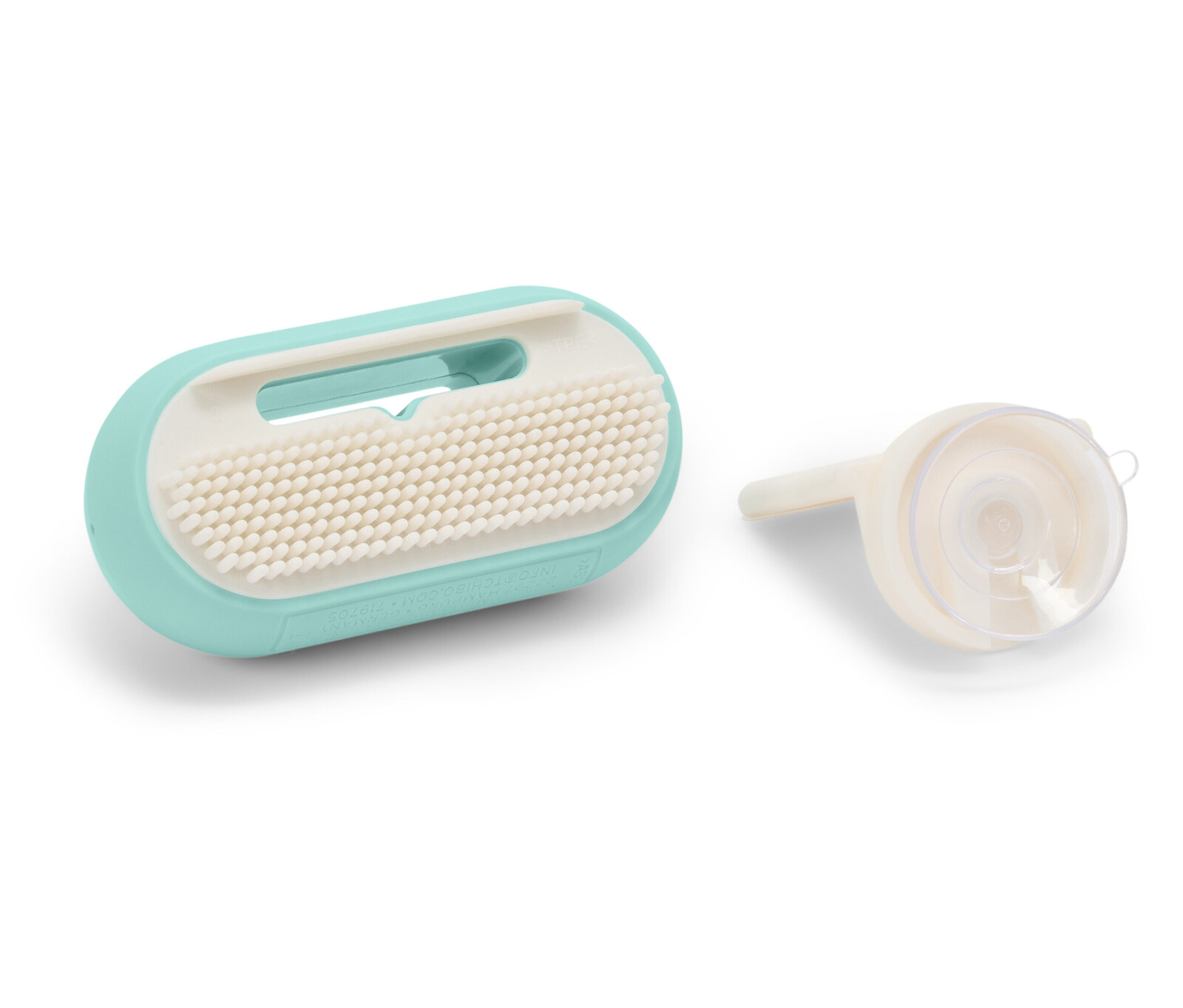 Tchibo - Stěrka na zrcadla 2 v 1 - barva: béžová