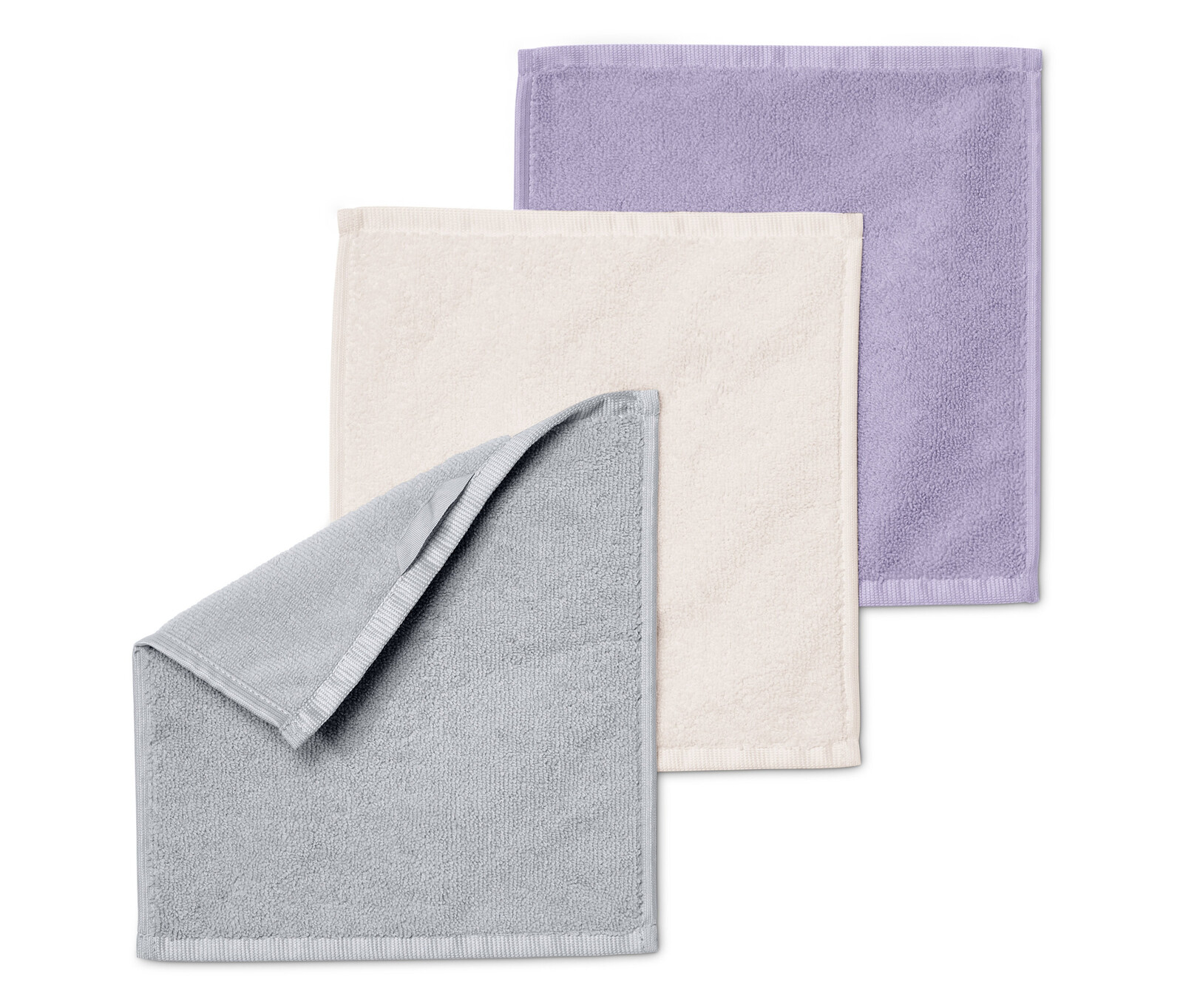 Tchibo - Kosmetické ručníky z mikrovlákna - barva: bílá