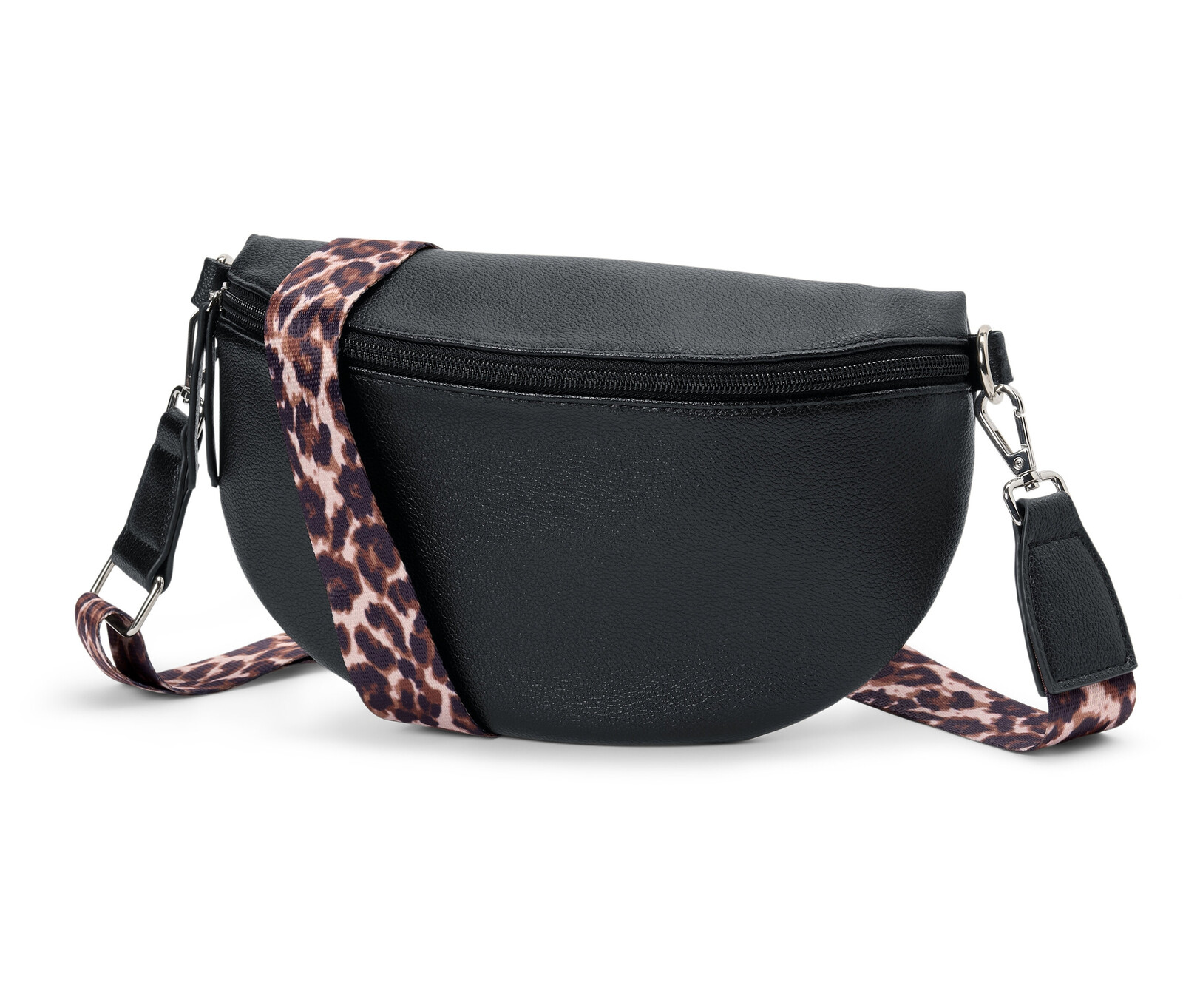 Tchibo - Crossbody taška - barva: černá