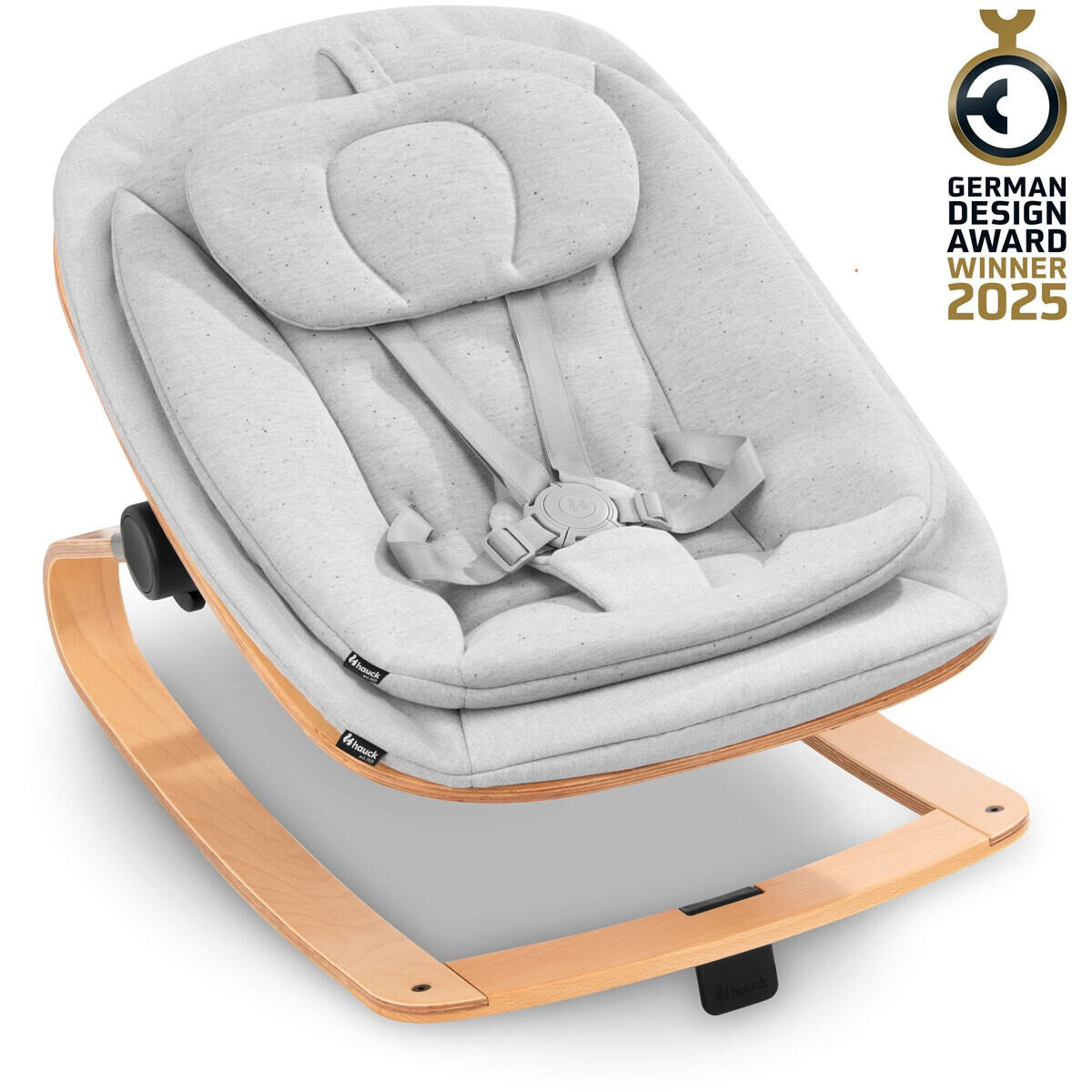 Hauck Křesílko Bouncer Eco 3v1 na židličky Alpha+/Beta+ Light Grey