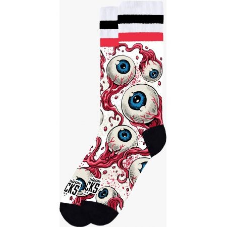 Ponožky American Socks Eyeblast - Červená - L/Xl