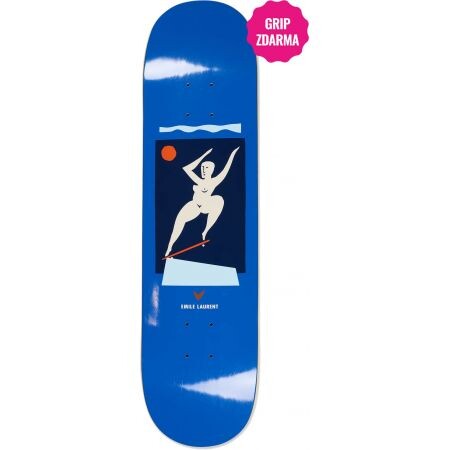 Sk8 Deska Polar Emile Laurent - Crooks - Modrá - 8.5S