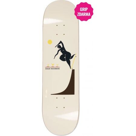 Sk8 Deska Polar Oskar Rozenberg - Bs Nos - Hnědá - 8.375