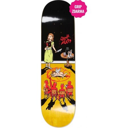 Sk8 Deska Polar Jamie Platt - Sacrifice - Žlutá - 8.375