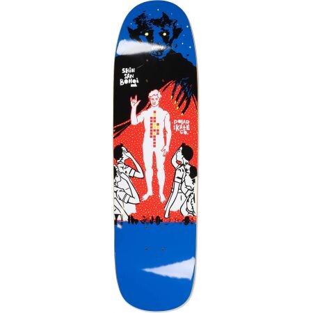Sk8 Deska Polar Shin Sanbongi - Fanzilla - Modrá - 8.625