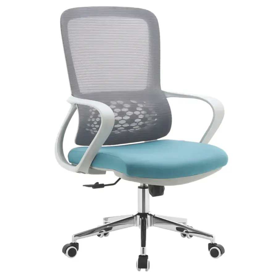 Tempo Kondela Kancelářské křeslo FOSTER TYP 2 - šedá/modrá