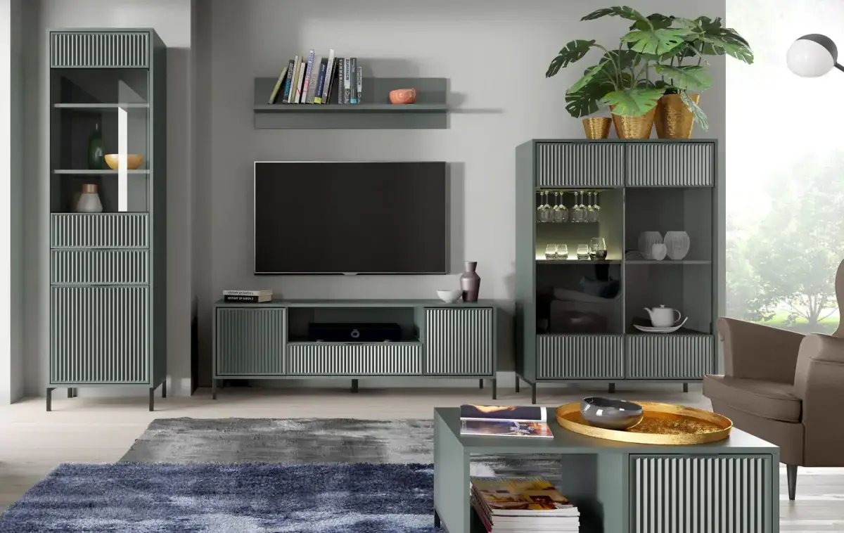 Casarredo Obývací stěna ODEON - green stone