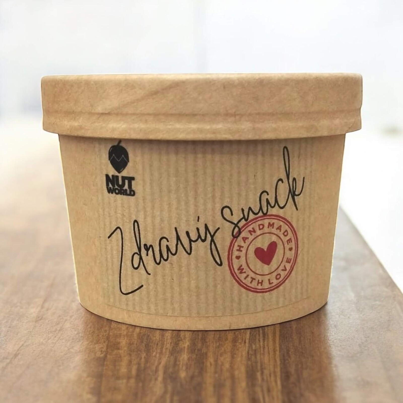 Nutworld.cz Zdravá svačina v Eko kelímku - ořechy a ovoce natural Jaké oříšky to budou - 50g?: Kešu natural ww320 - Afrika, Jaké ovoce to bude - 30g?: Směs ovoce ZDRAVÁ ENERGIE