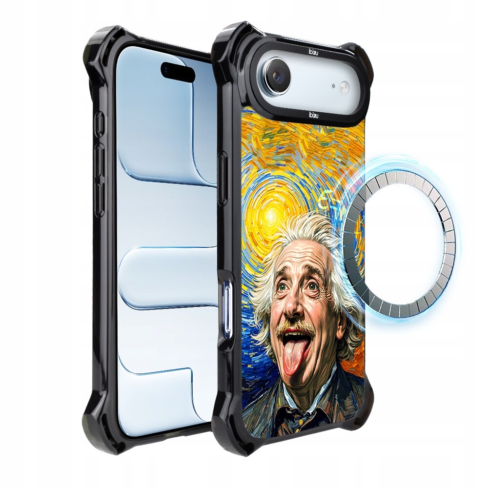 Pouzdro Ibizu DropGuard Ultra pro iPhone Air s MagSafe, Einstein