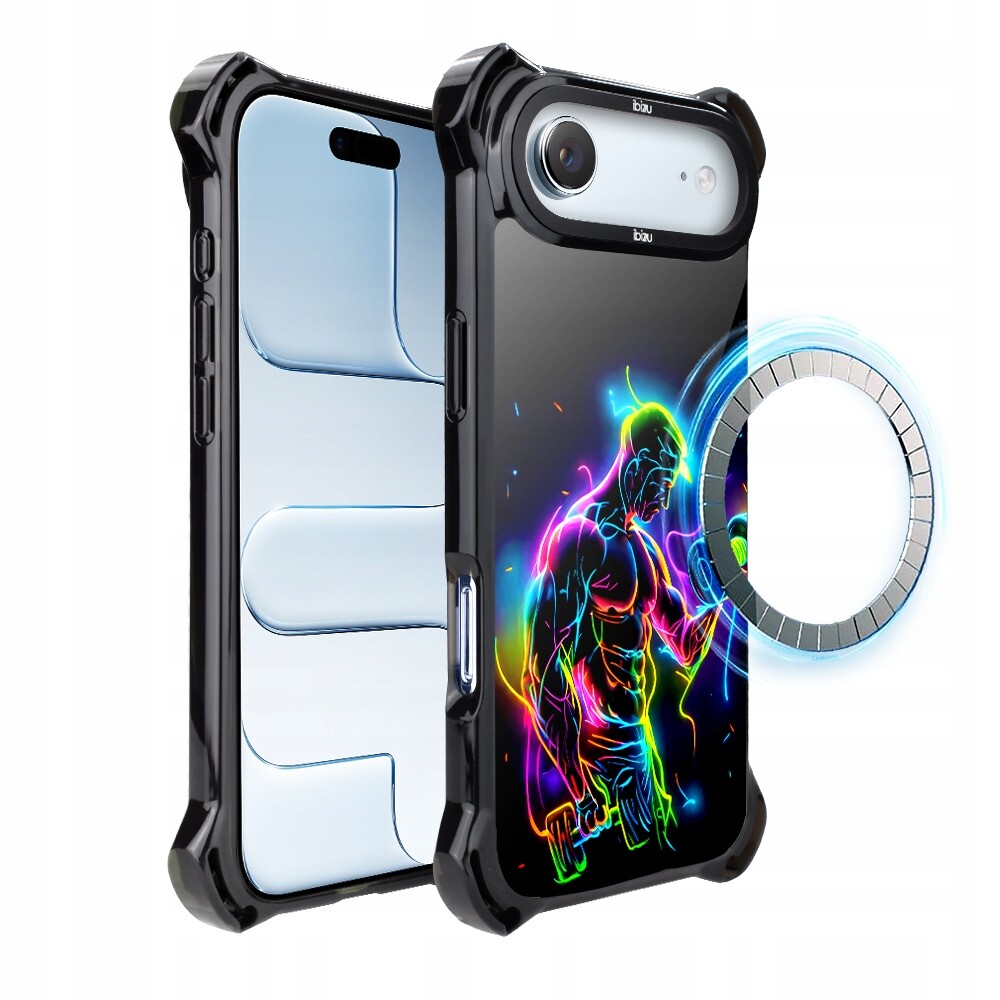 Kryt Ibizu DropGuard Ultra pro iPhone Air Pouzdro MagSafe, #ElectroMove, je tu síla