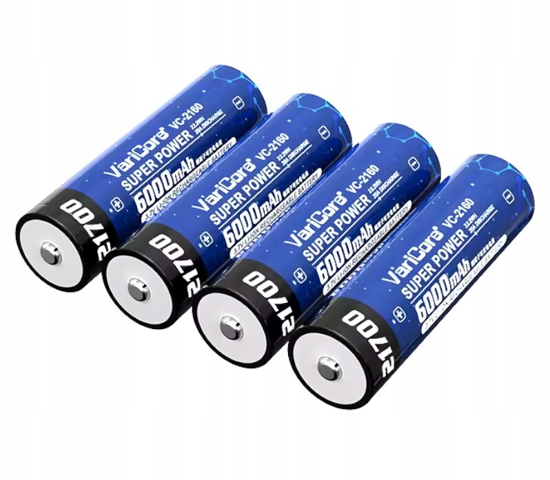Akumulátor baterie VariCore VC-2160 Plus 21700 Li-ion 3.7 V 6000 mAh 4ks