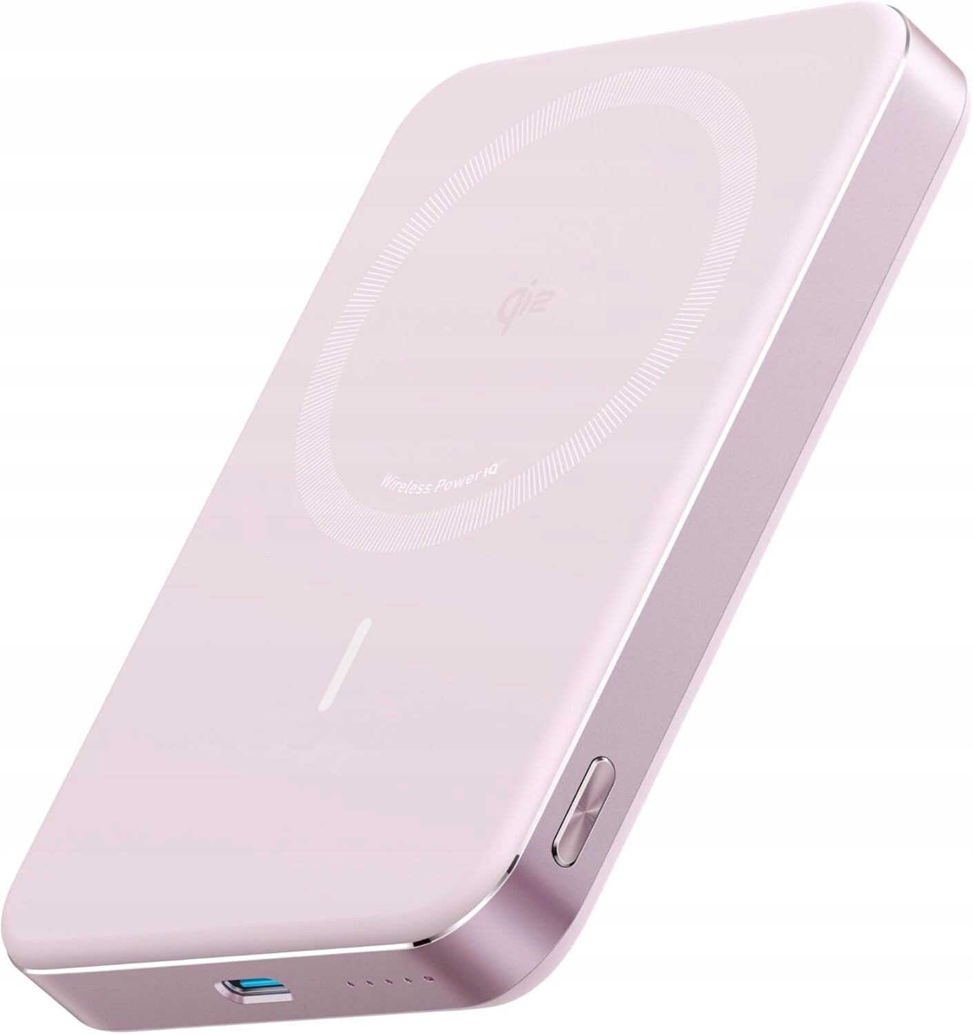 Anker Powerbanka MagGo 10000mAh 15W Qi2 30W Usb C nejštíhlejší růžová