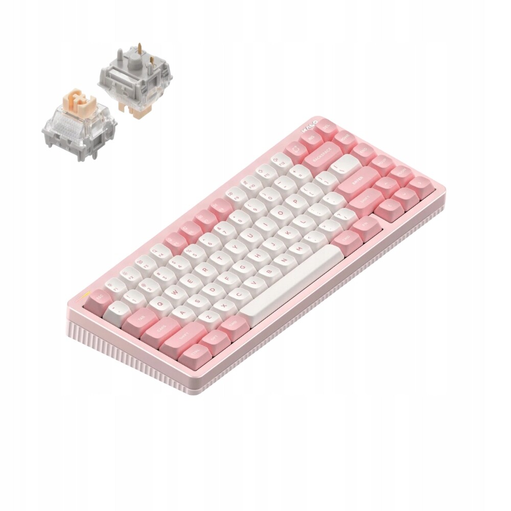 Bezdrátová mechanická klávesnice NuPhy Halo Io Series Blush Max