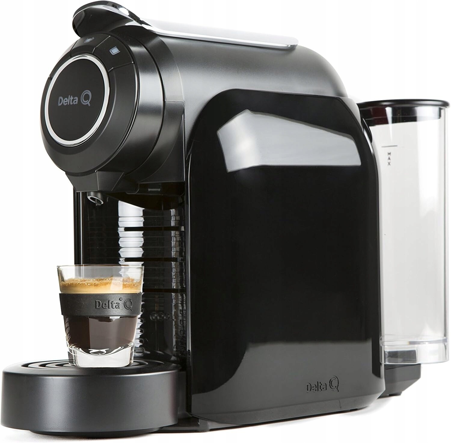Delta Q Qool Evolution Kávovar na kapsle programovatelný 1200W 1L černý