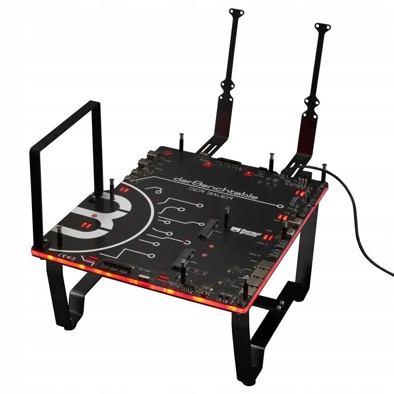 Thermal Grizzly der8enchtable benchtable s aktivním Pcb, testovací platforma