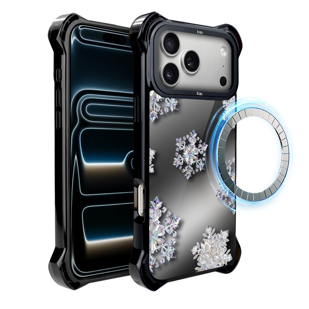 Pouzdro pro iPhone 17 Pro Max Ibizu DropGuard Ultra s MagSafe, Královská vločka