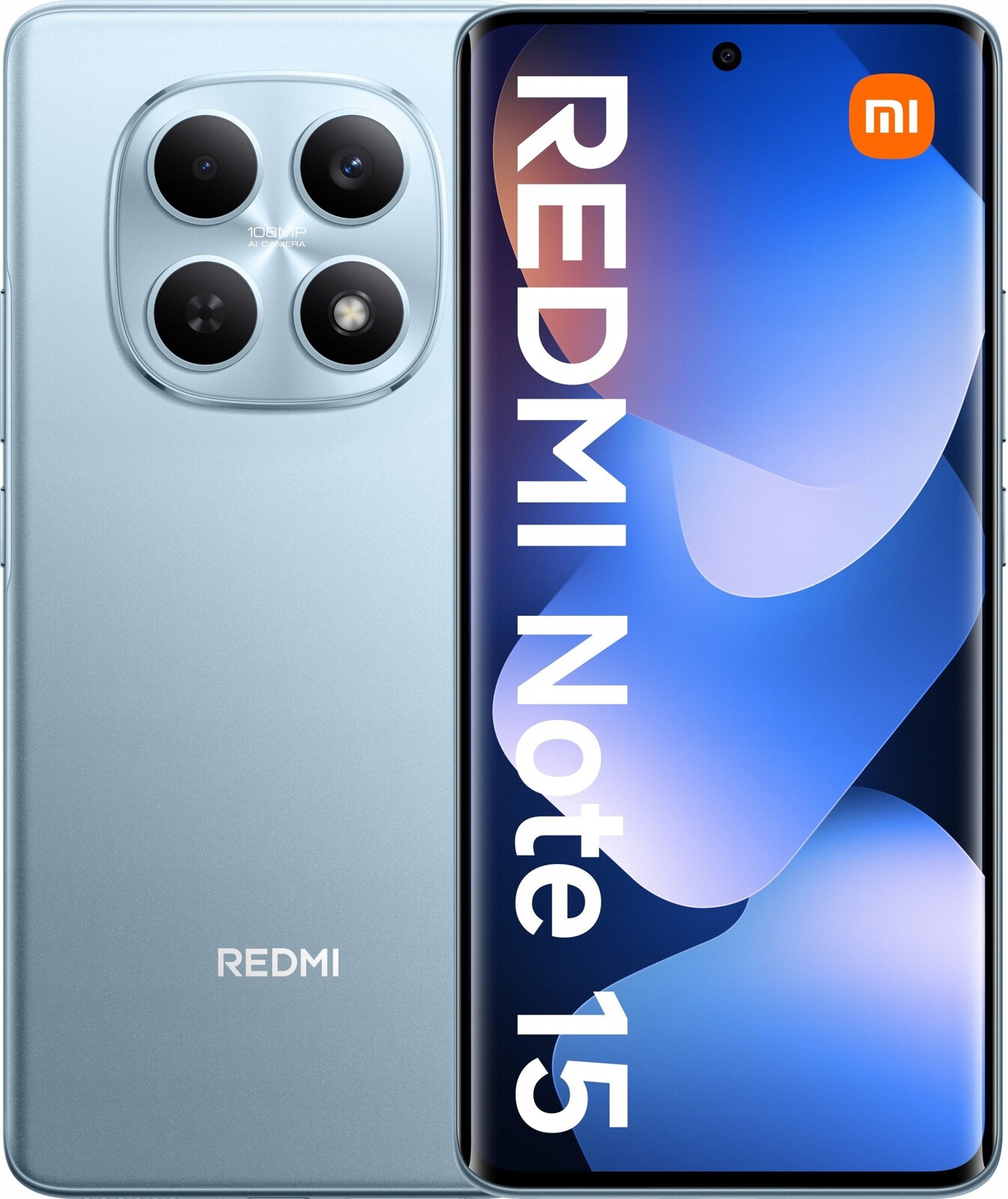 Rychlý a výkonný chytrý telefon Xiaomi Redmi Note 15 4G Modrý 8GB 256GB