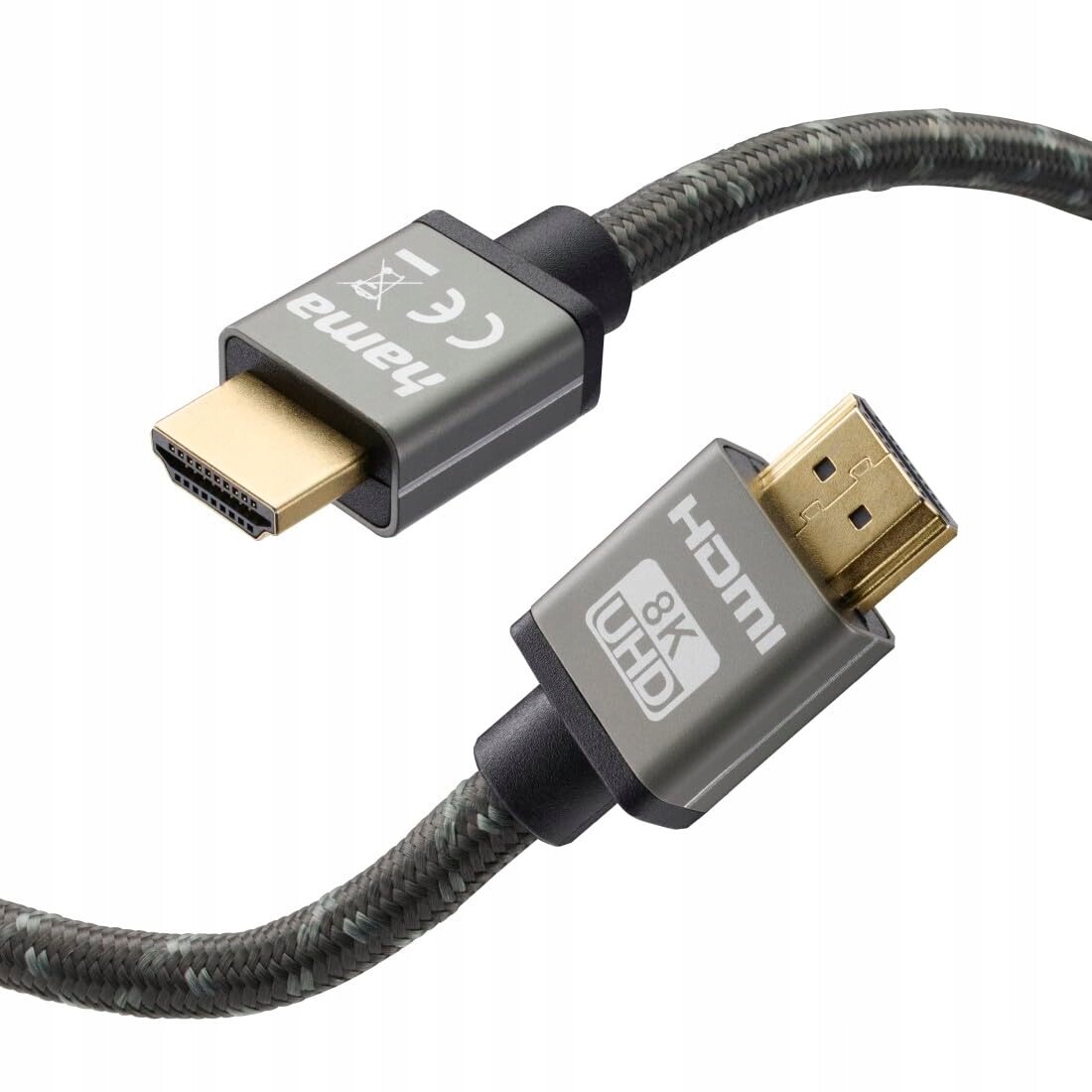 Hama Hdmi kabel 8K Ultra Hd 60Hz 4K 120Hz 48Gbps Aramidový