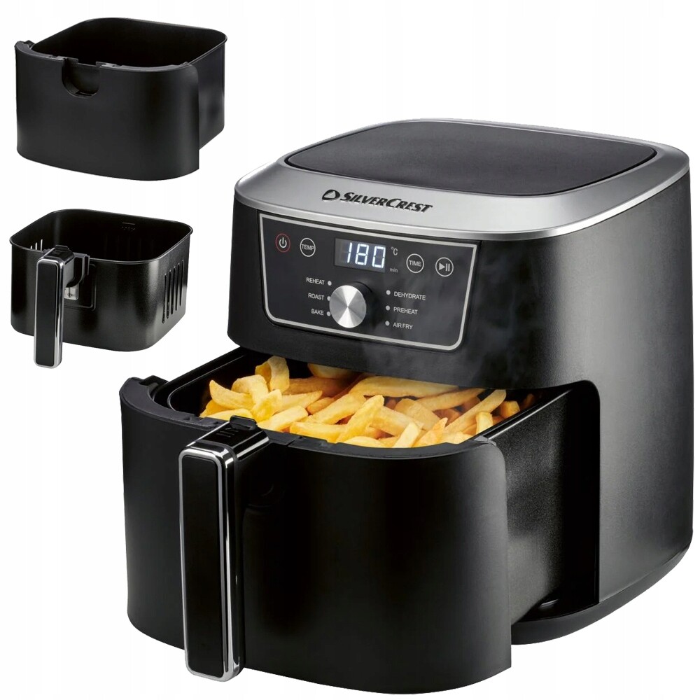 Silvercrest Fritéza fritéza bez tuku Shfd 2150 A3 2150W 5.2L XL