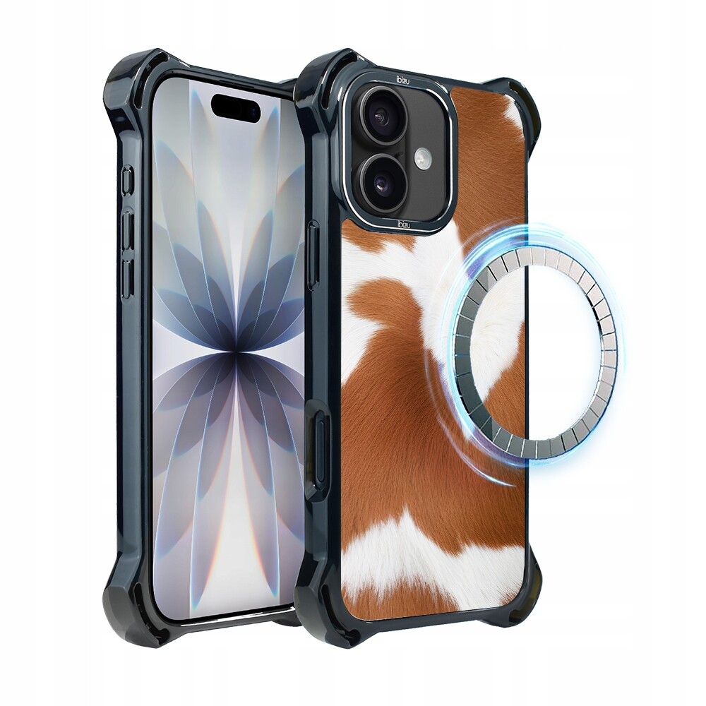 Pouzdro pro iPhone 17 Ibizu DropGuard Ultra s MagSafe, Alpská kráva