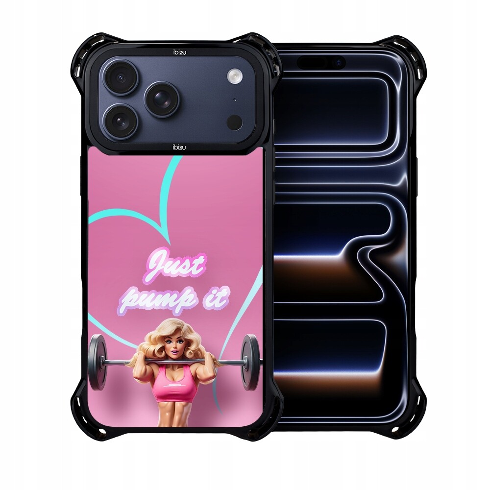 Pouzdro Ibizu DropGuard Ultra s MagSafe na iPhone 17 Pro Max, Pump it love