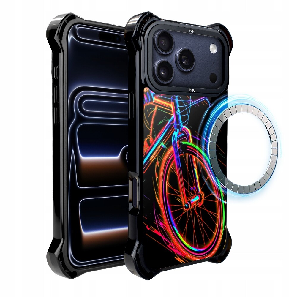 Pouzdro pro iPhone 17 Pro Max Ibizu DropGuard Ultra s MagSafe na kolo
