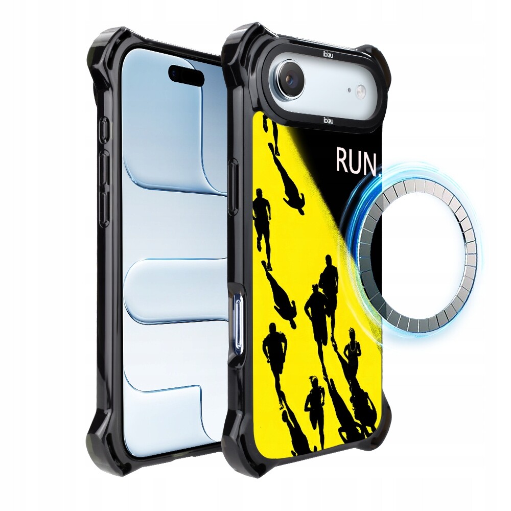 Pouzdro pro iPhone Air Ibizu DropGuard Ultra s MagSafe, #Move, Běh mistrů