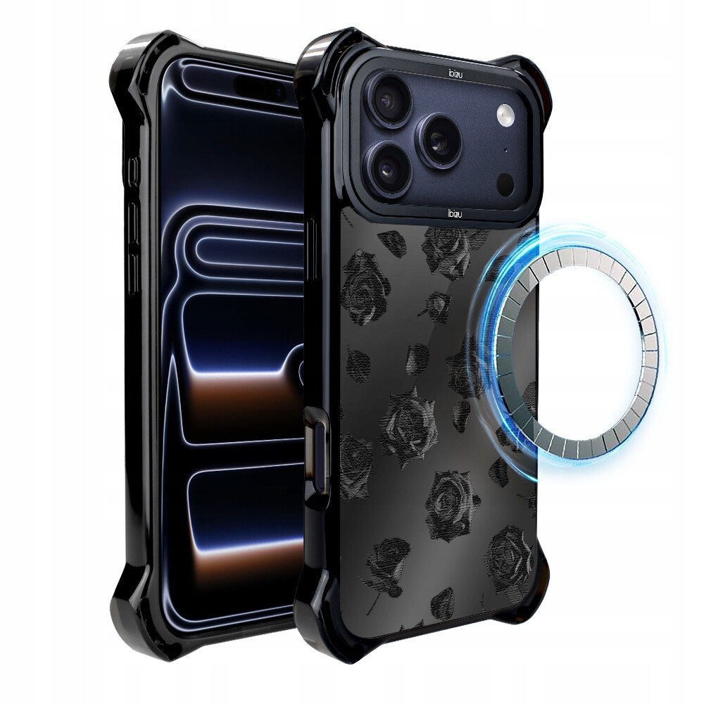 Pouzdro pro iPhone 17 Pro Max Ibizu DropGuard Ultra s MagSafe, růžová barva