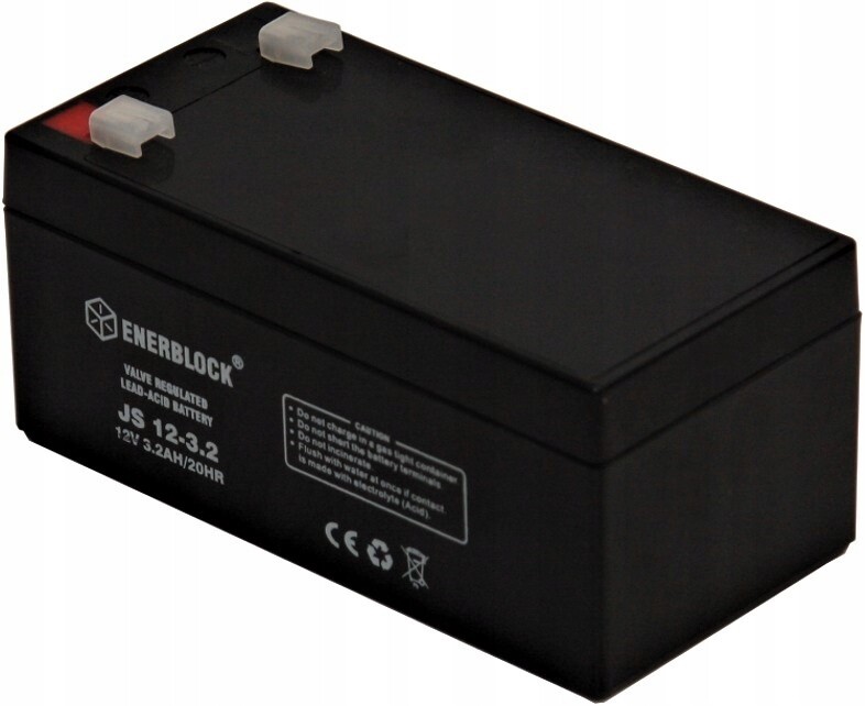 Akumulátor Agm Vrla 12V 3,2Ah Pro Váhy Hraček Ups Sada 10 Ks.