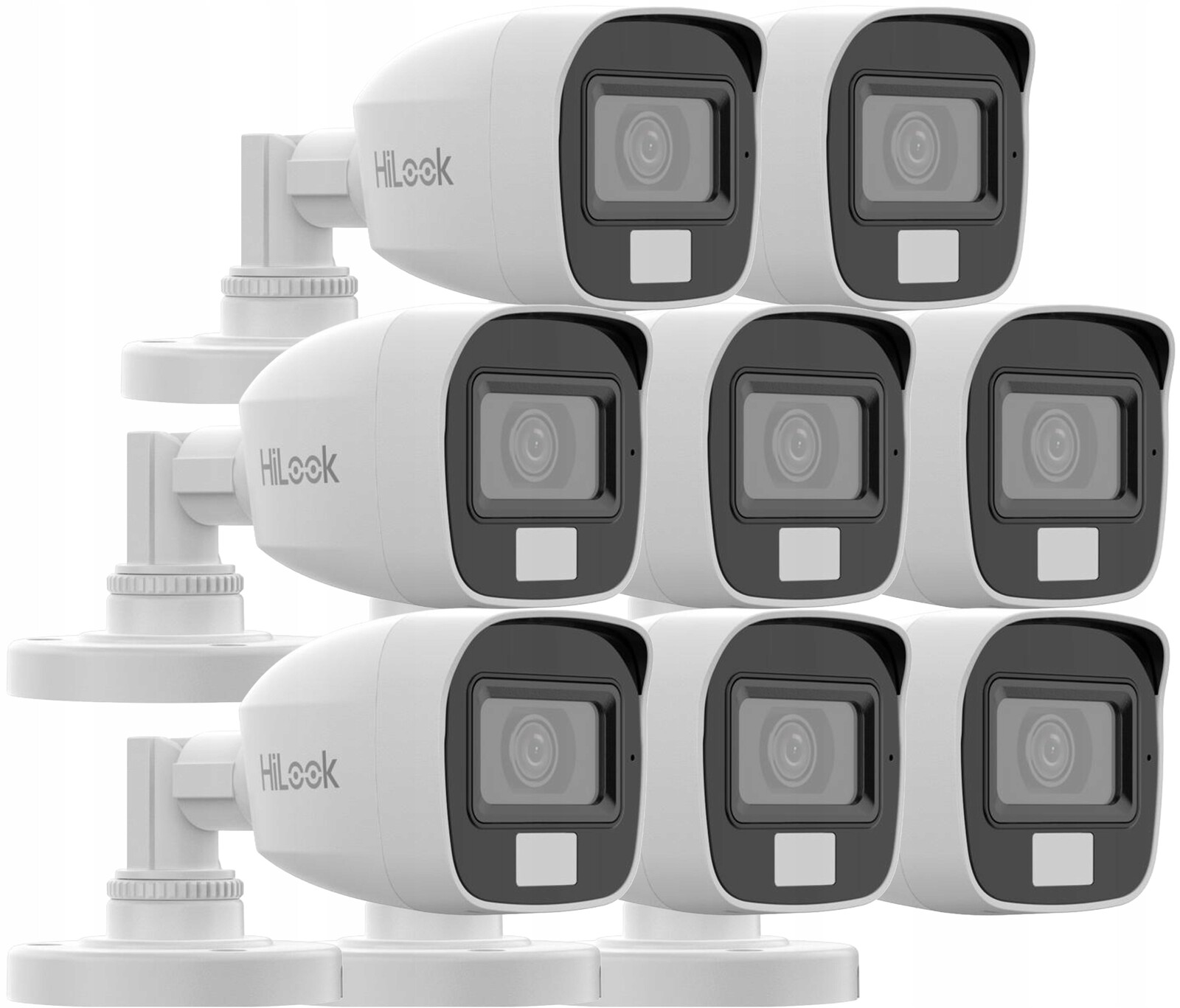 Venkovní kamera x8 2 Mpx Ahd HiLook TVICAM-B2M-20DL Hybrid Light