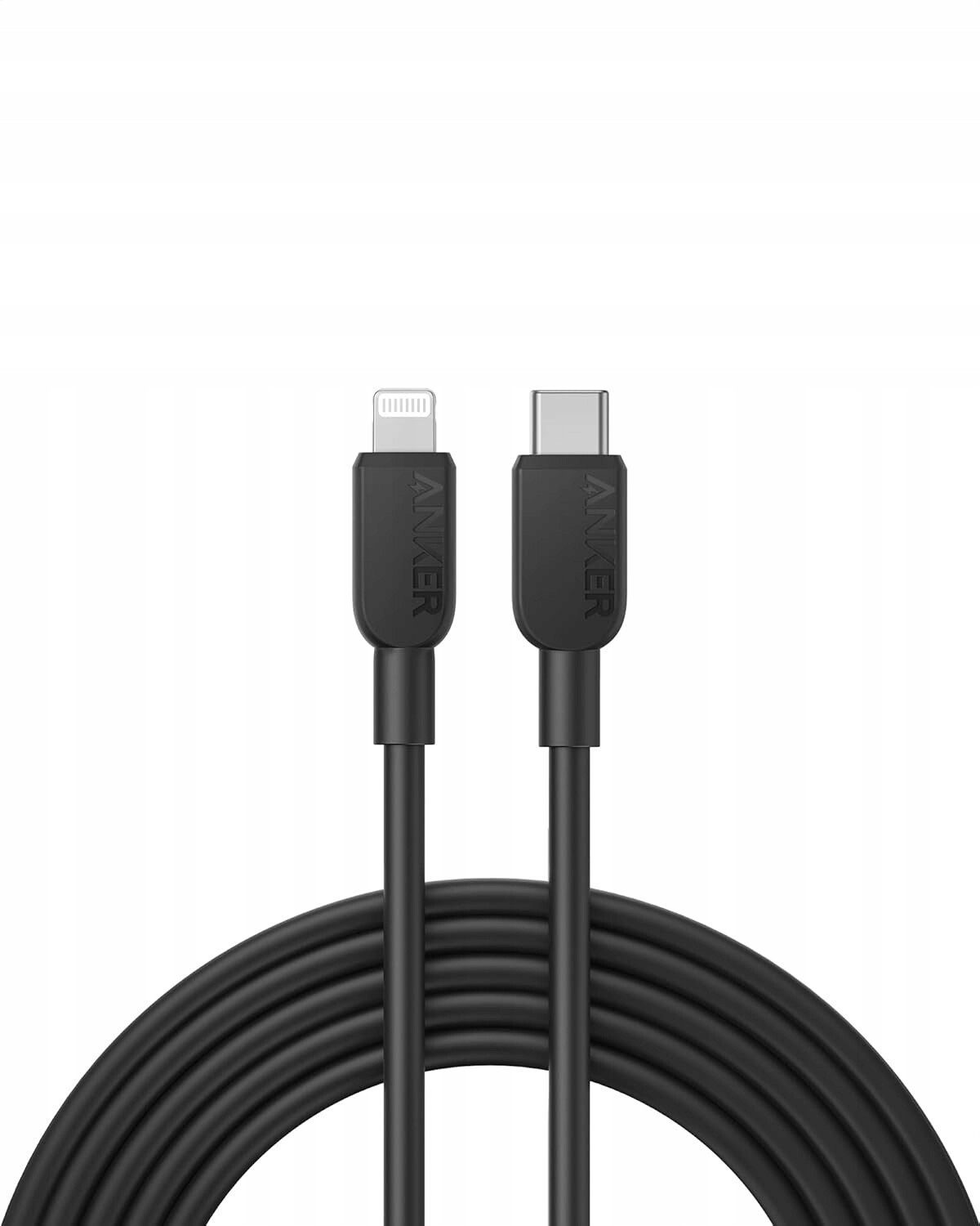 Anker 310 Usb-c to Lightning Kabel 300 cm MFi Rychlé nabíjení Black
