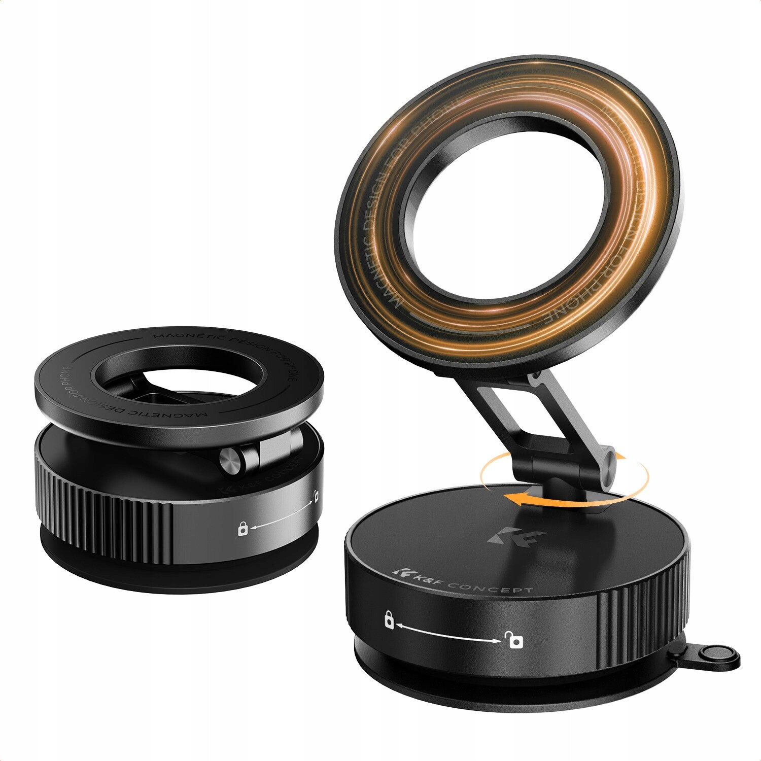 Přísavka Vakuová Držák Upevnění na Magnet MagSafe pro iPhone