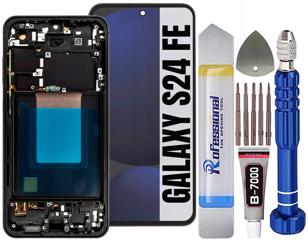 Displej Pro Samsung Galaxy S24 Fe S721 Incell LCD Displej +rámeček