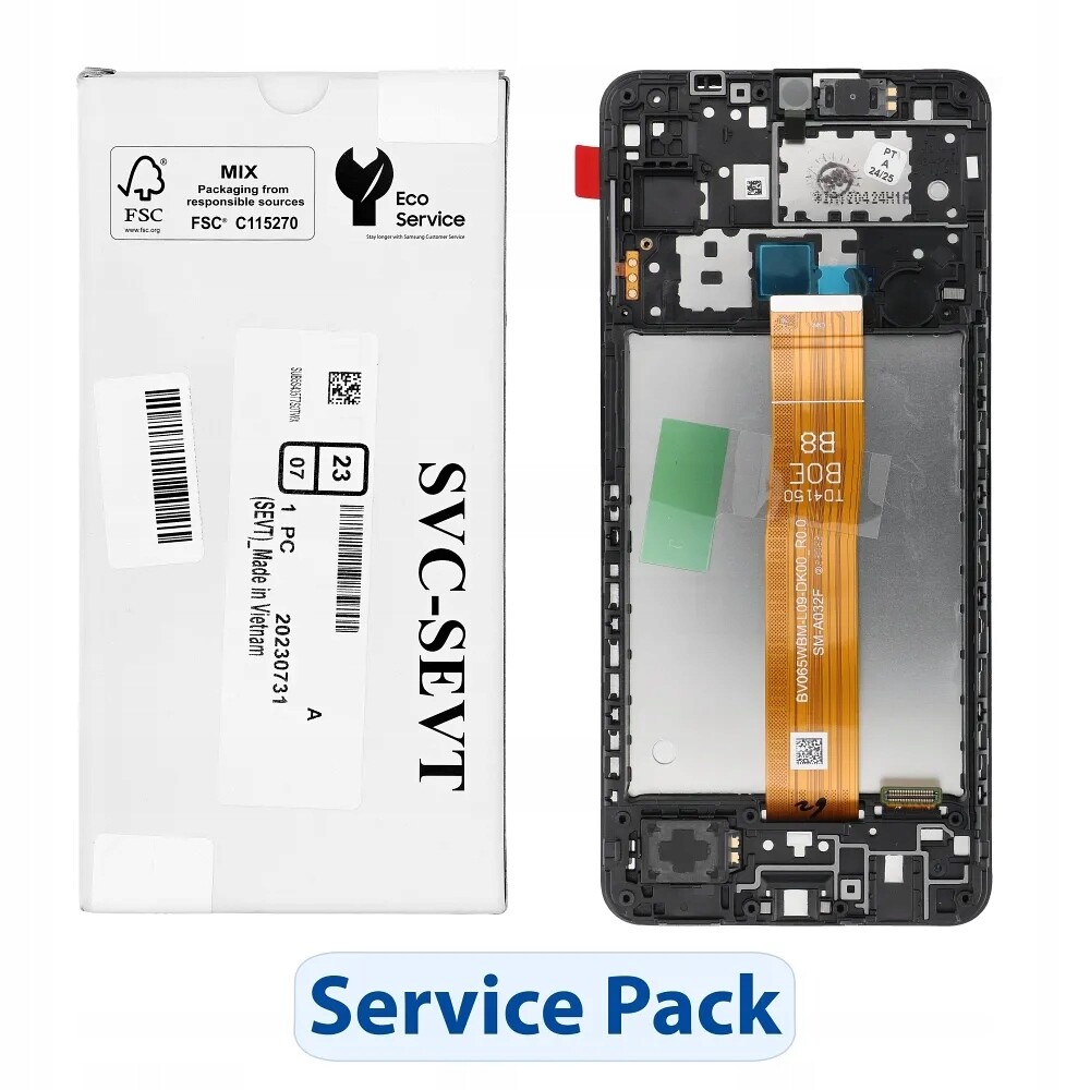 ServicePack LCD displej Samsung A12 A127F GH82-26485A