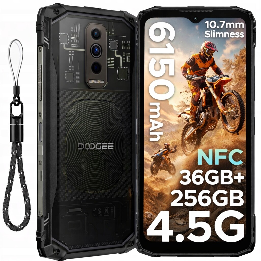 Doogee Blade10Ultra-E Smartphone 36GB 256GB 6150 mAh 6,56