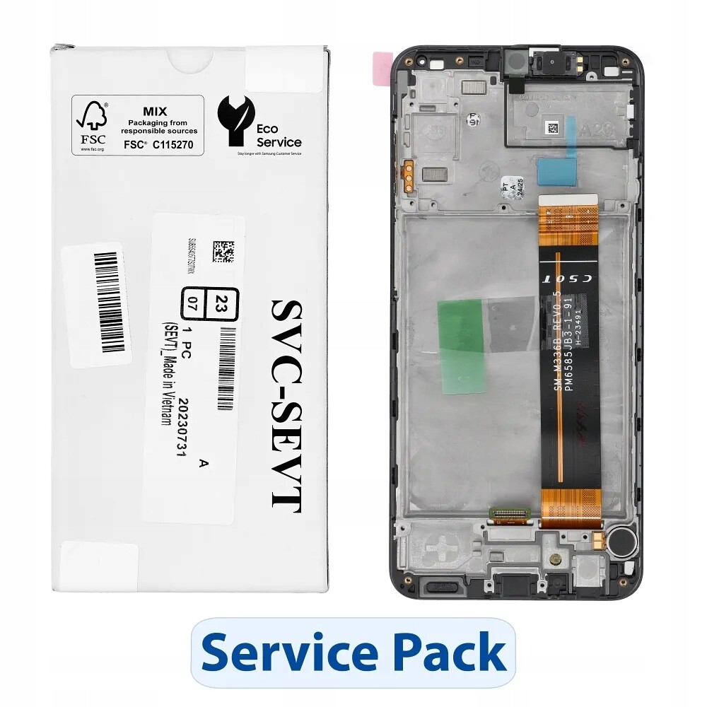 ServicePack LCD displej Samsung A23 4G A235F GH82-28563A