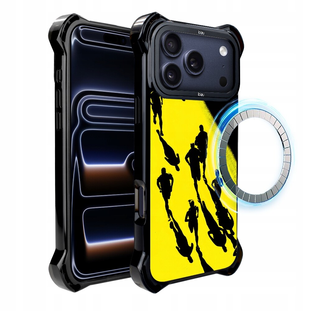 Pouzdro pro iPhone 17 Pro Max Ibizu DropGuard Ultra s MagSafe, Běh mistrů