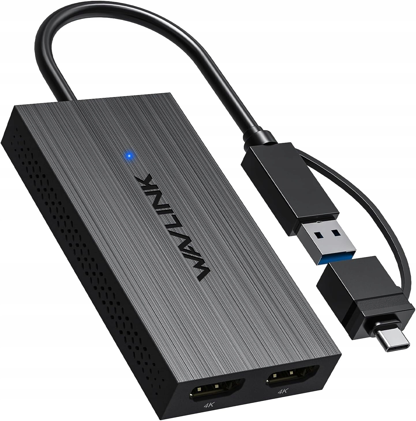 Wavlink WL-UG6902H Usb adaptér Dual Hdmi 4K 60Hz Hybridní MultiOS