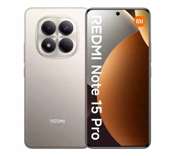 Smartphone Xiaomi Redmi Note 15 Pro 4G 12 Gb 512 Gb Šedý Titan Grey