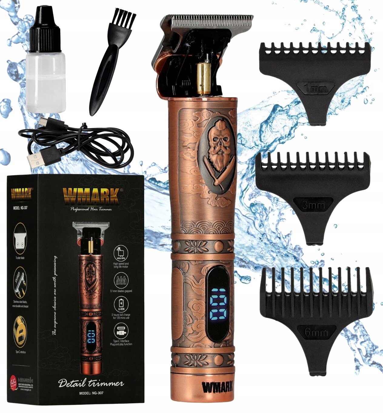 Zastřihovač vousů a vlasů Barber