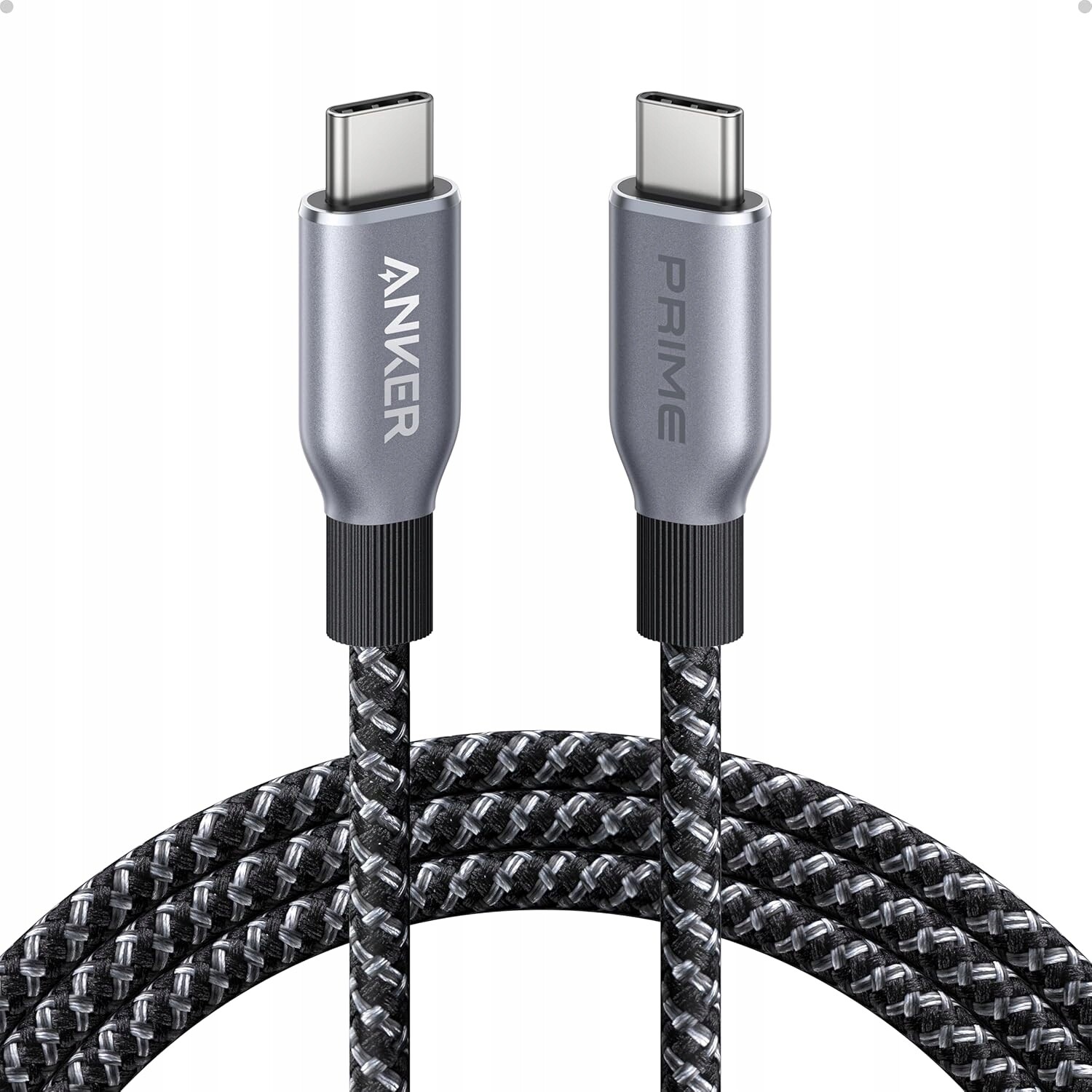 Anker Kabel Usb C na Usb C 240W 1.8 m odolný upcyklovaný