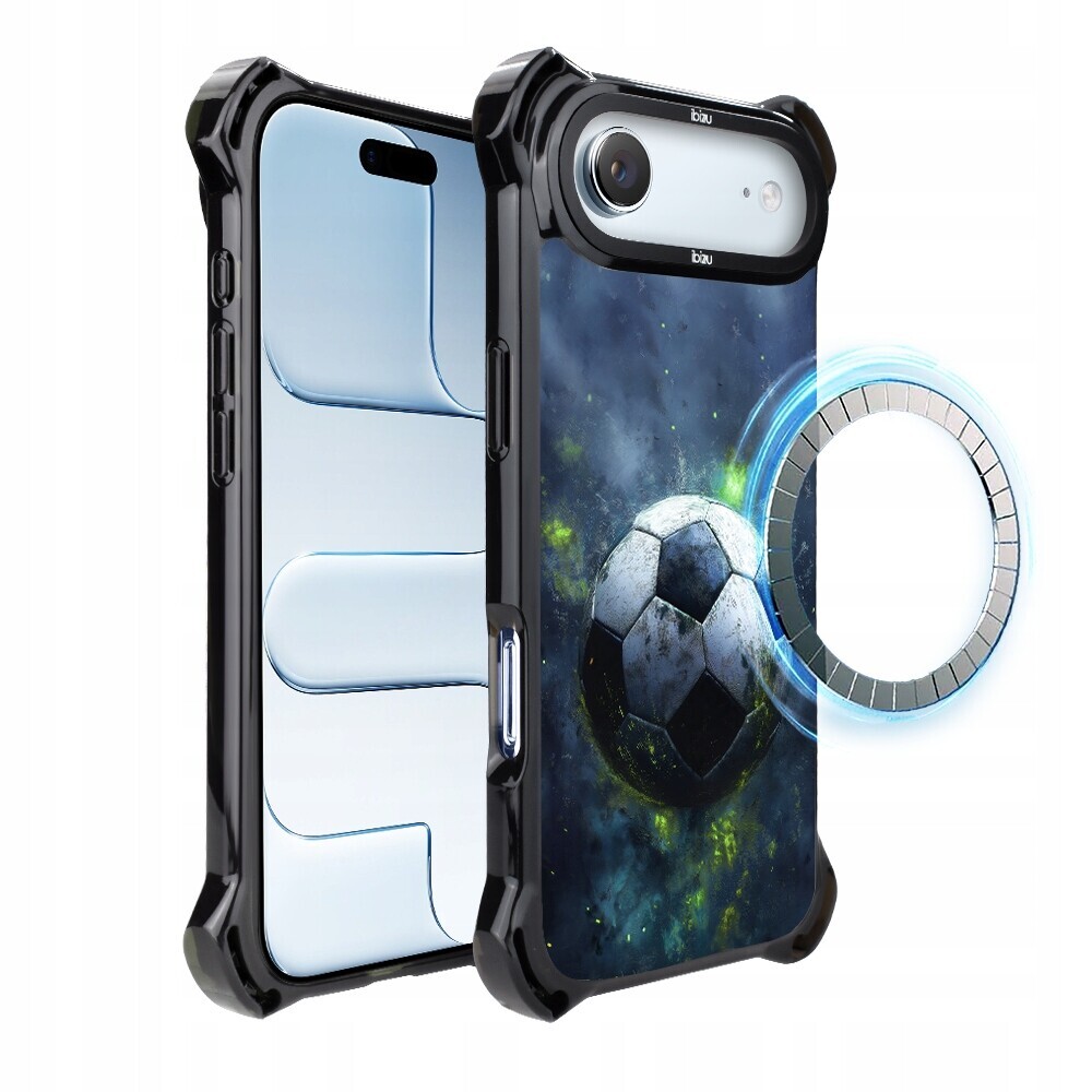 Pouzdro pro iPhone Air Ibizu DropGuard Ultra s MagSafe, #Move, Fotbal