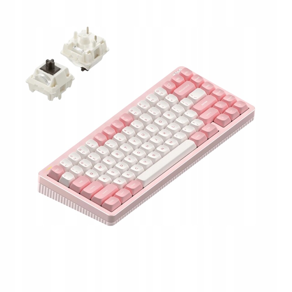 Bezdrátová mechanická klávesnice NuPhy Halo Io Series Brown Max