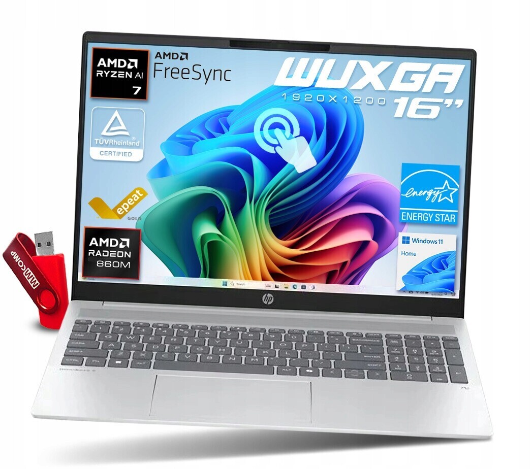 Hp OmniBook 5 Next Gen Ai Ryzen Ai 7 16GB 512GB Ssd Wuxga Ips Spolehlivý