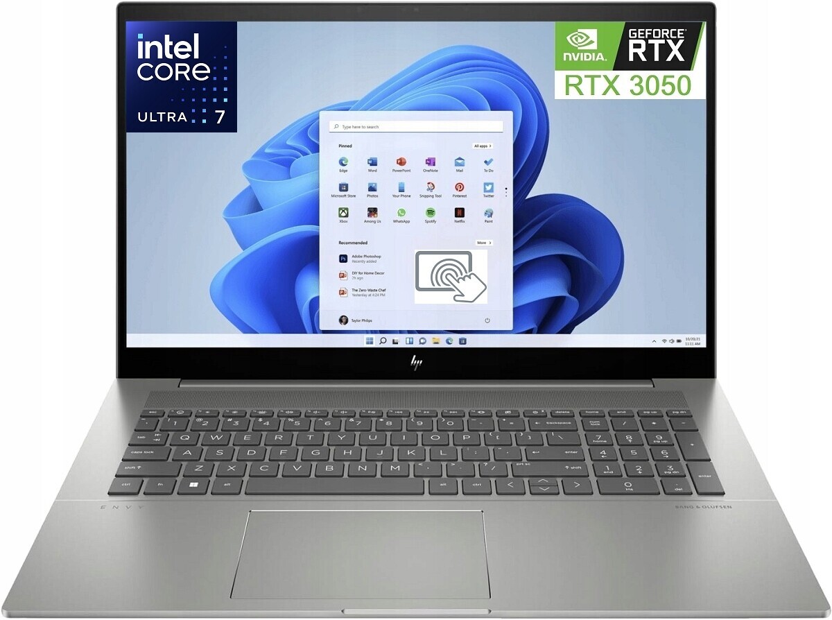 Notebook Hp Envy 17-CW1023CL 17.3