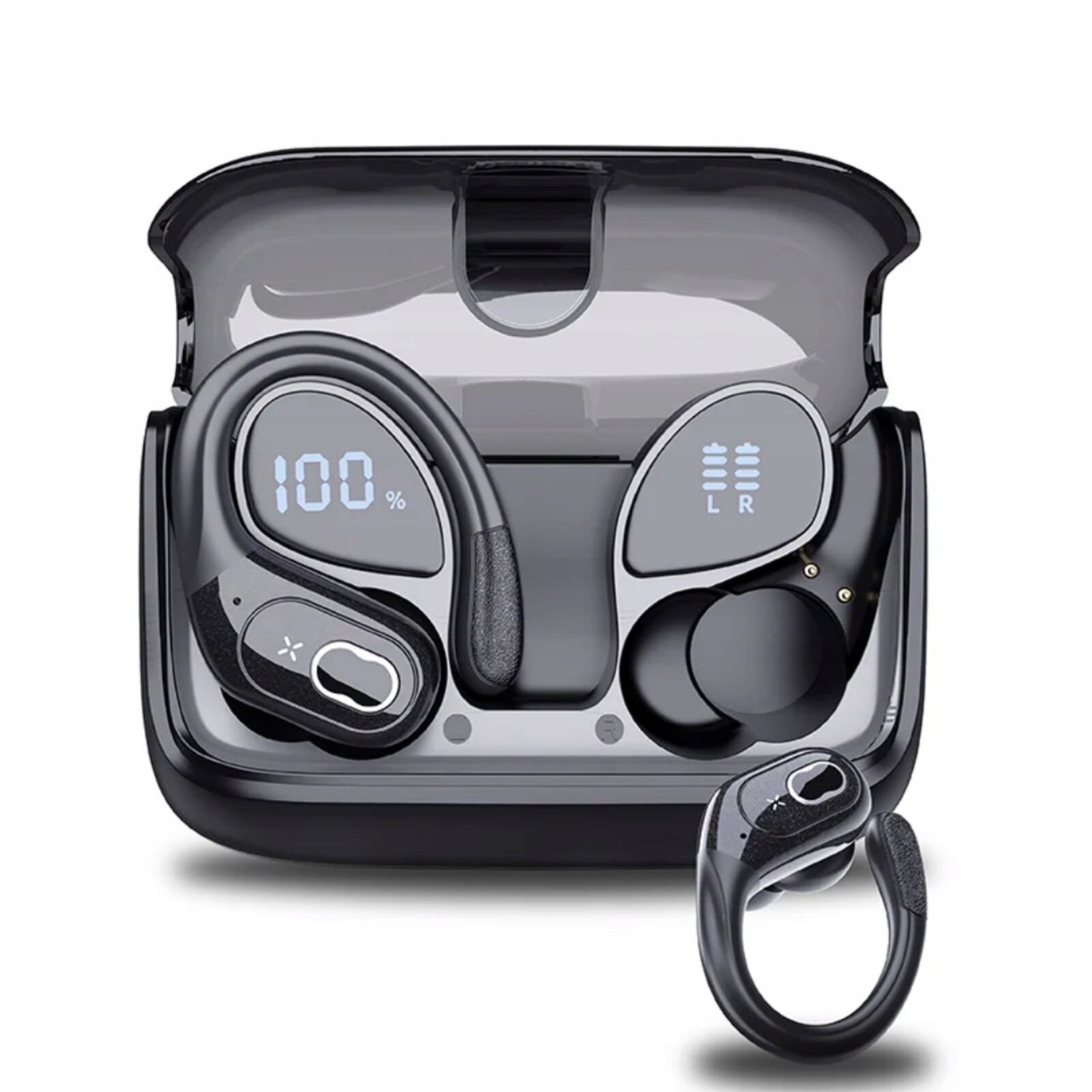 Bezdrátová sluchátka Bluetooth 5.3 do uší, do uší, elonix, stereo