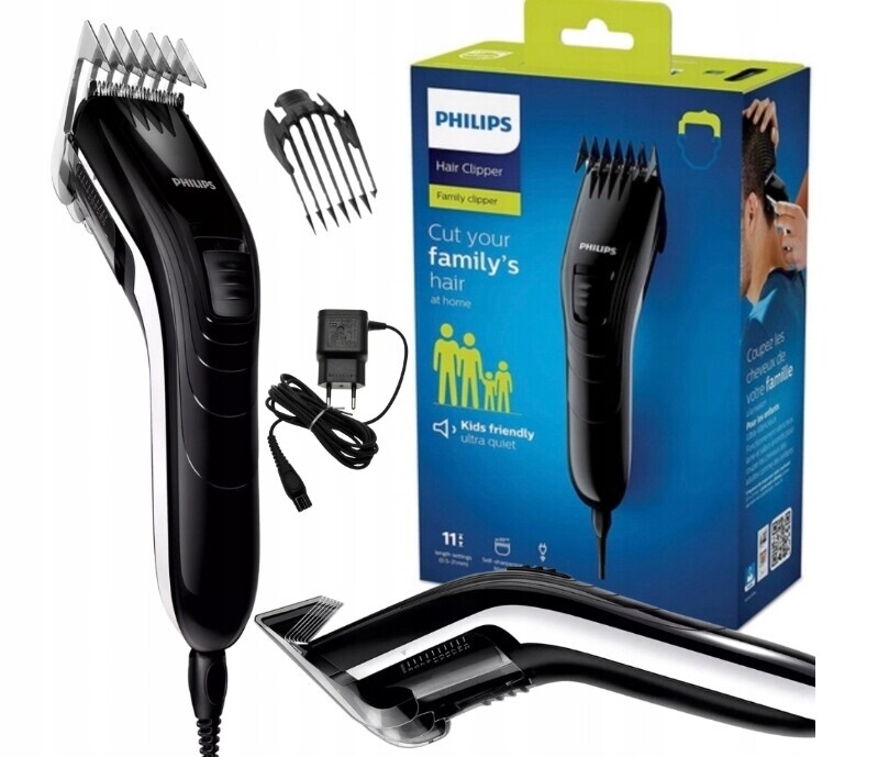 Zastřihovač vlasů Philips QC5115 s nástavci pro děti i dospělé