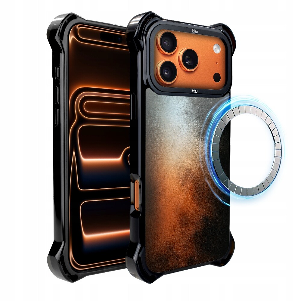 Pouzdro Ibizu DropGuard Ultra iPhone 17 Pro s MagSafe, Ember